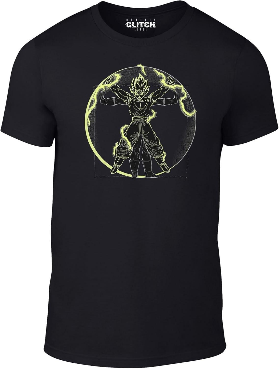 Reality Glitch Super Vitruviyan T-Shirt - Inspired Design XXXXXL чёрный