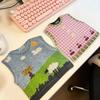 Mouse Pad Wear Resistant Anti-slip Thickened Creative Cute Knitted Sweater Keyboard Mouse Pad Decoration