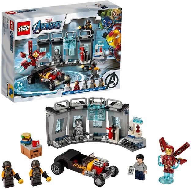 LEGO Marvel Avengers 76167 Iron Man's Armory