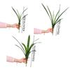 1Pc Fake Flower Shopping Mall Decoration Soft Rubber Home Decor Simulation Green Plants DIY Artificial Cymbidium Leaves Plastic