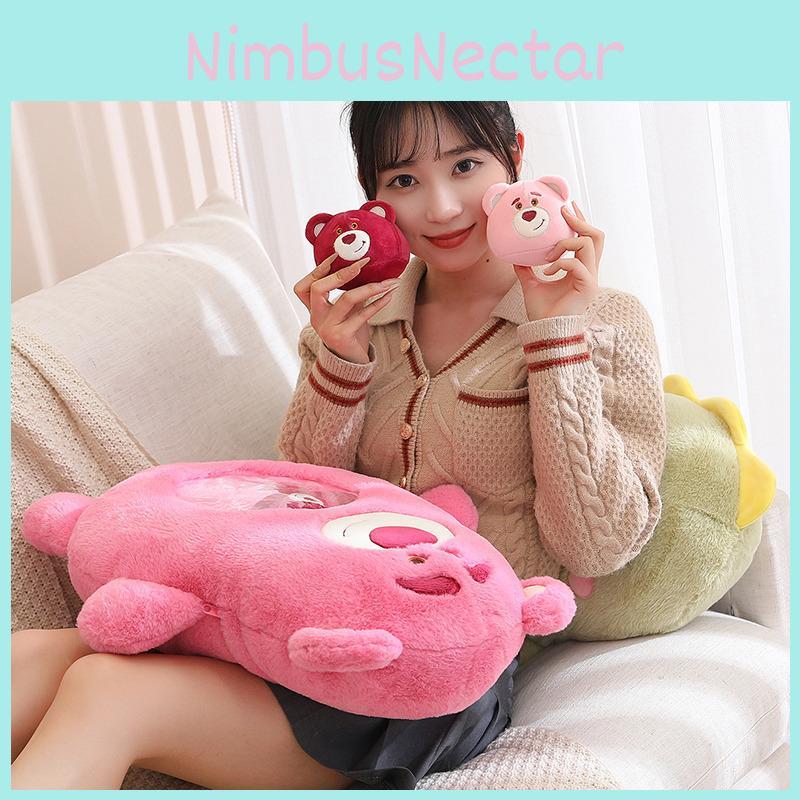 Bear Dinosaur Rabbit Lotso Snack Plush Toy Stuffed Doll Bedroom Decorations
