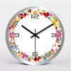 Metal Stainless Steel Silent Wall Clock Creative Fashion Living Room Aluminum Wall Clock Clock