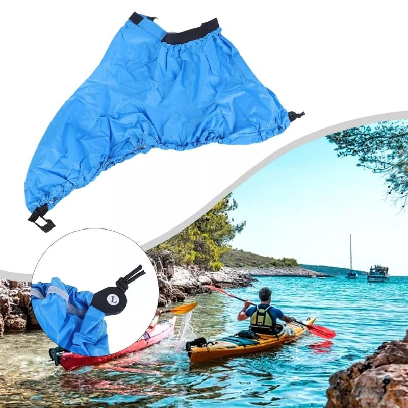 Adjustable Kayak Sprays Cover Replacement Canoes Boats Spraydeck Sprays Deck Skirt Cockpit Cover Kayak Accessories Enduring