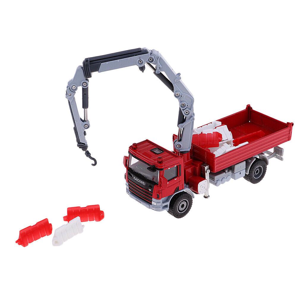 1/50 Scale Car Crane Truck Model Toy Diecast Construction Car Vehicles