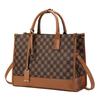 Printed Large Capacity New Women's Bag Fashionable Tote Bag Women's Checkerboard Handbag Single Shoulder Crossbody Bag