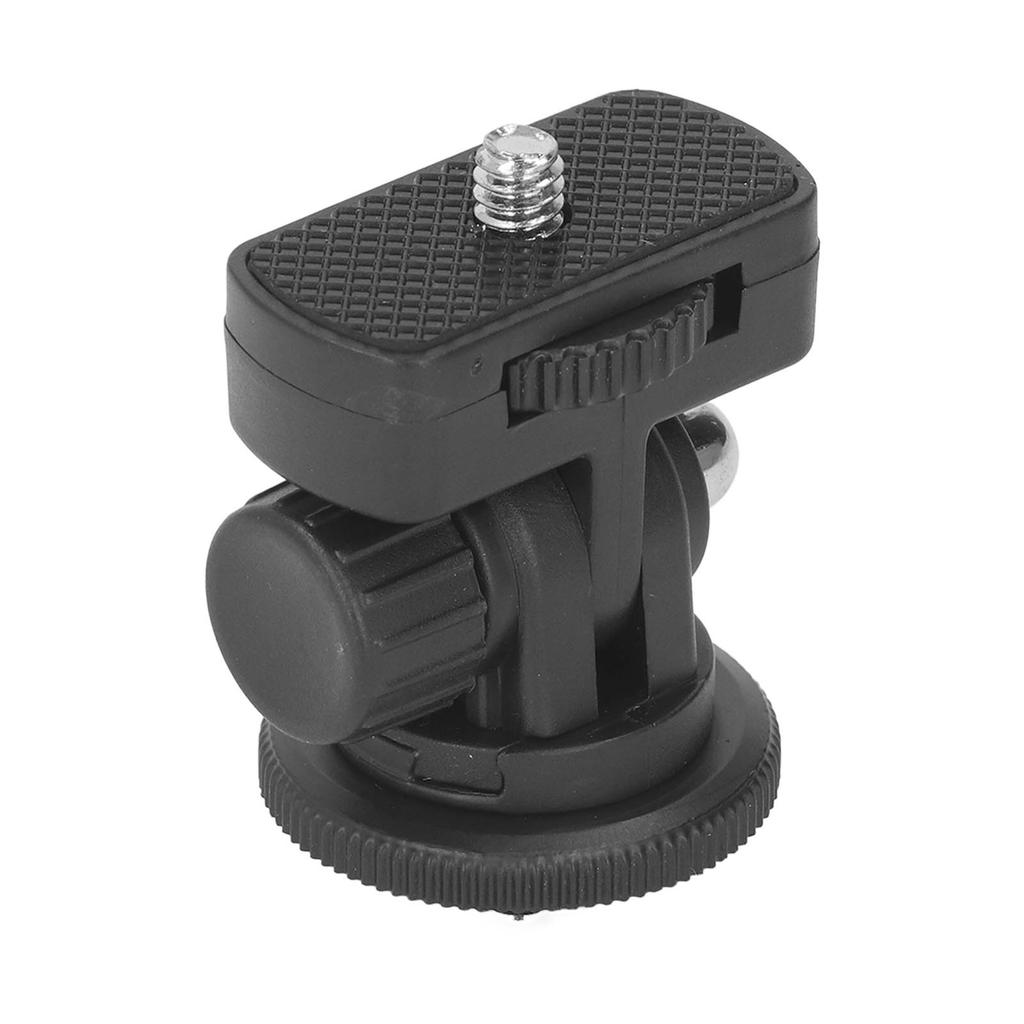 Hot Shoe Adapter with 14in Screw Hole 180 Degree Tilt Non Slip for SLR Micro SLR Digital Camera