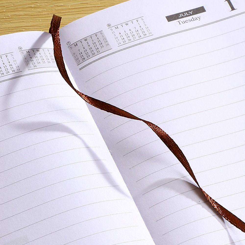 A6 2025 Agenda Book Lista rzeczy do zrobienia Dzienny Tygodniowy Miesięczny Planer Lista rzeczy do zrobienia Notatnik angielski Studenci