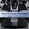 Yongjue TPE Full Coverage Floor Mats for RAV4 - Stylish Car Interior Decor