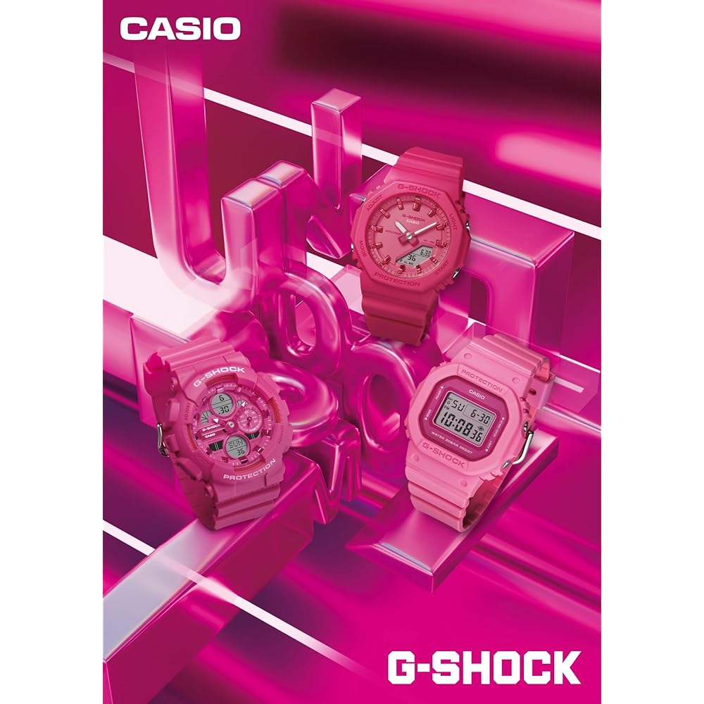 Casio G-Shock GMD-S5610PP-4JF Mid-Size Model Eco-Friendly Material Women's Watch Pink