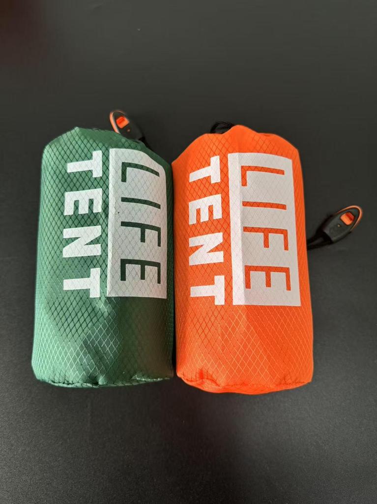 Emergency Survival Thermal Tent & Blanket Set