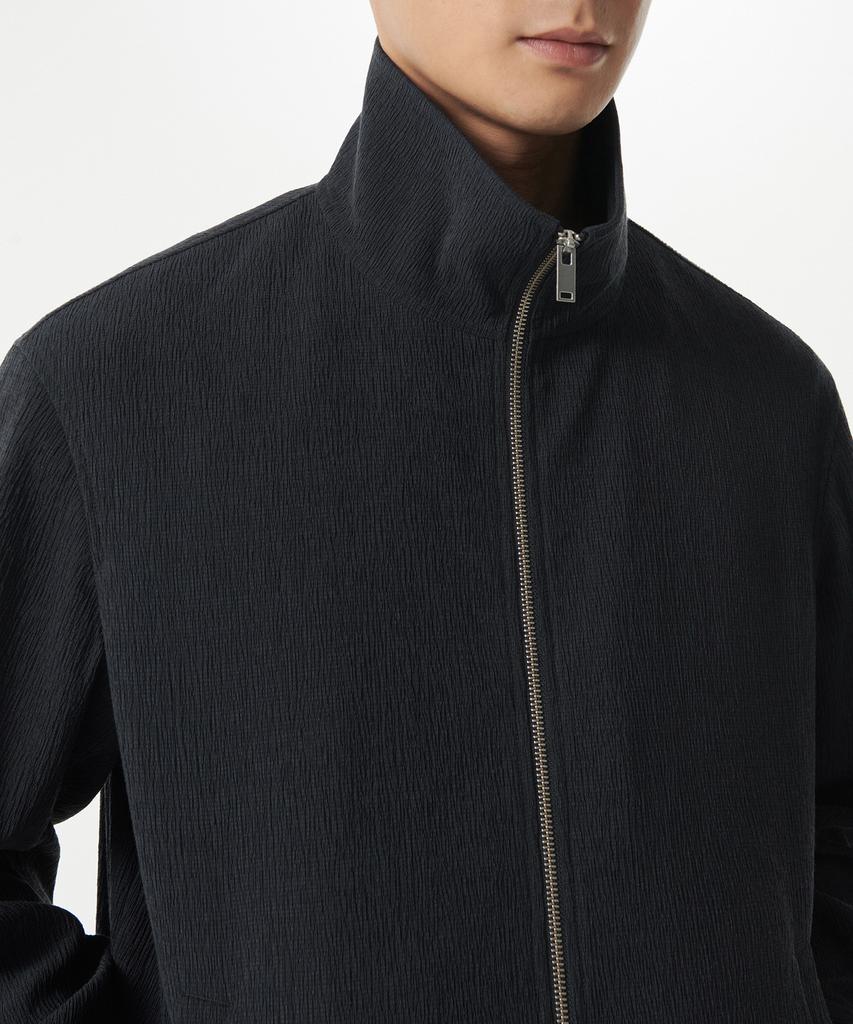 Musinsa Standard Crinkle High-Neck Blouson Jacket [Iron Grey]