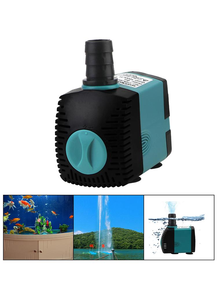 Submersible Water Pump Aquarium Pump EU/US Plug Energy-saving Ultra-Quiet Filter Fish Pond Fish Tank Fountain 3/10/25W