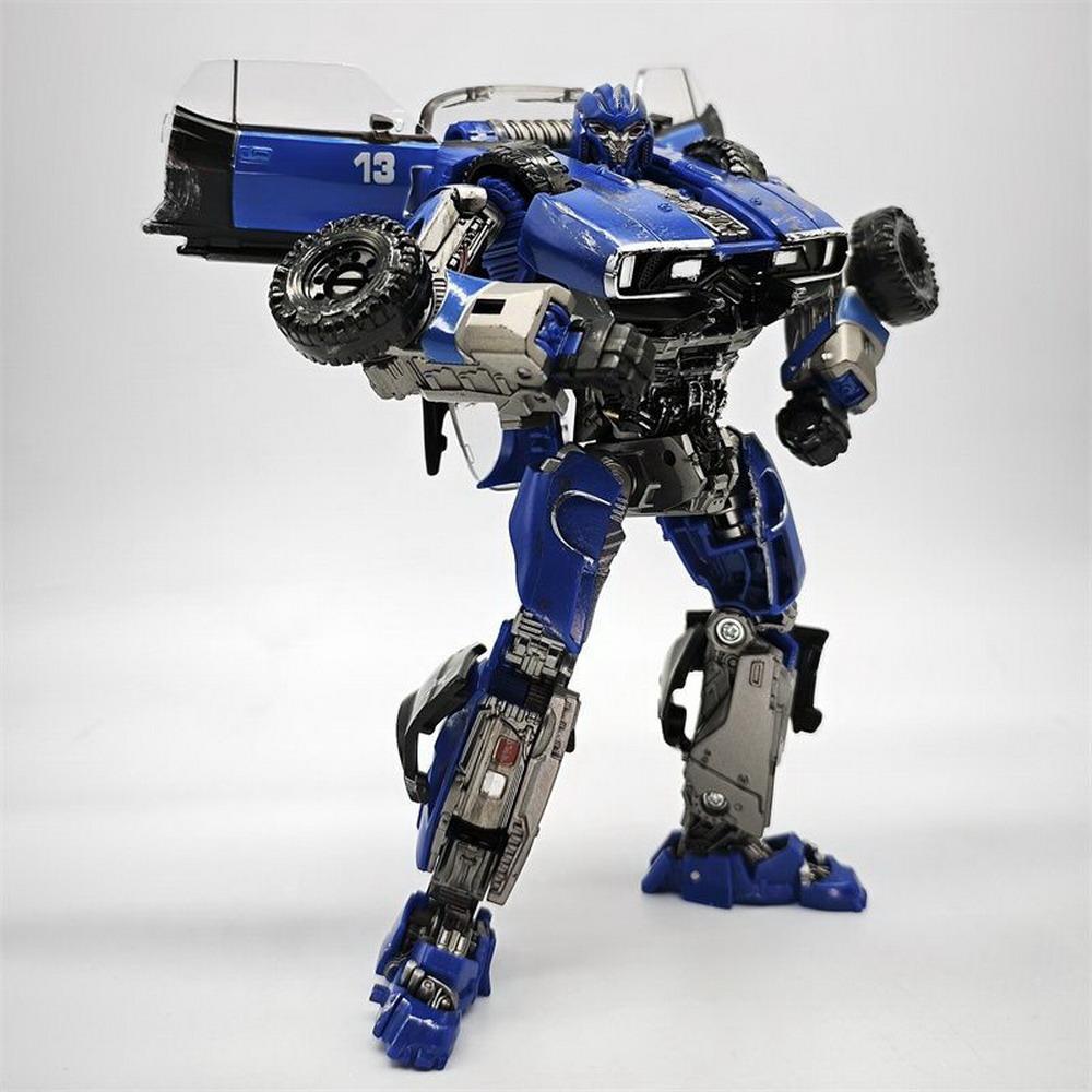 Transformation Toys Dropkick Blue Warrior Mirage Car Action Figure Deformation Robot Anime Model BAIWEI TW1033 CY01 SS46 SS105 Poseable Articulated