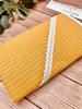 Bathrobe 100x100 Boho collection lace mustard