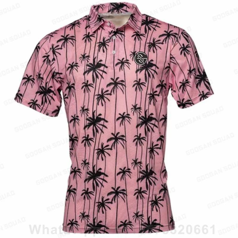 Herren Golf T-Shirt Kurzarm Sport Freizeit Poloshirt Outdoor Hohe Qualität Atmungsaktives Gewebe Sporttrikot Business Poloshirt