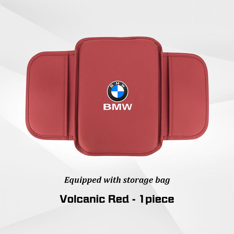 For BMW 1 2 3 5 6 7 Series X1 X3 X5 X6 X7 F48 E70 E90 E60 G30 Leather Car Center Console Protect Cover Storage Bag Armrest Mat EN0