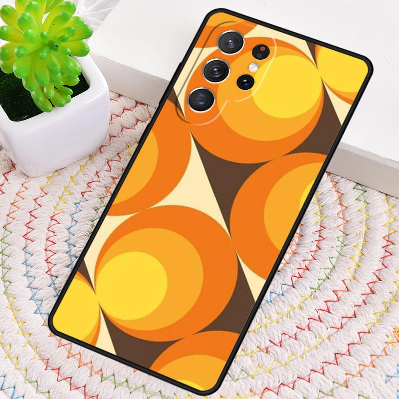 Abstract Circle Phone Case for Samsung Galaxy Note 10 Pro S26 Ultra S23 S24 FE S25 S21 S22 PLUS Shockproof Cove