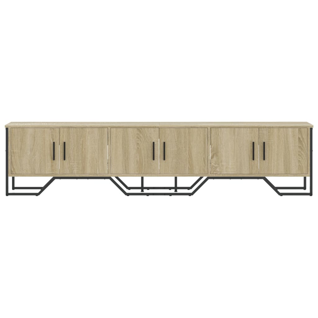 TV Cabinet in Sonoma Oak 180 x 34 x 41 cm Particleboard