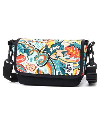 Small Camera Shoulder Sweat Rainbow [Chums] Nylon Happy