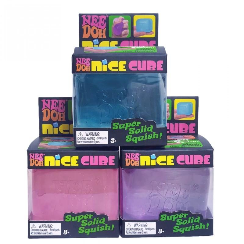 New Schylling Needoh Nice Sensory Squeezing Toy Cube For Stress Relief And Fingertip Release Toy For Pinching And Playing