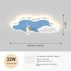 Cloud Children Lamp Bedroom Lamp Boy Girl Creative Balloon Ceiling Lamp Eye Protection Astronaut Room Lamp Airplane Outer Space