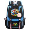 Super Printed Usb Teen Student School Bag Men'S And Women'S Casual Webbing Flip Backpack