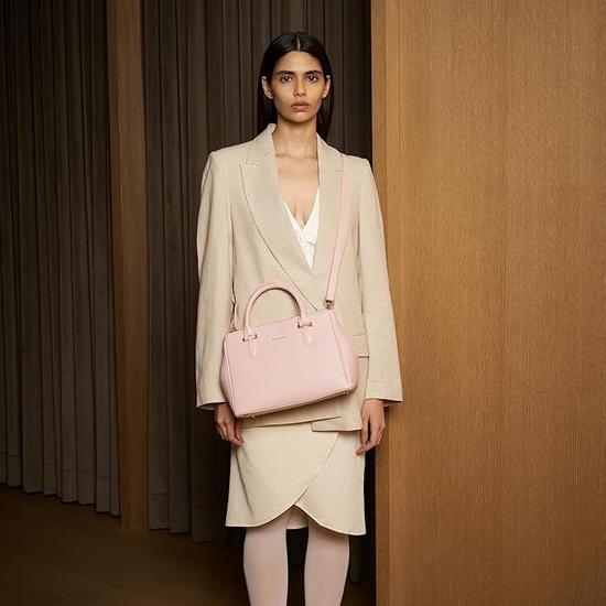 Miraggio Blair, solide strukturierte Handtasche mit verstellbarem und abnehmbarem Schultergurt für Damen | Umhängetasche für Damen | Stilvolle Damenhandtasche