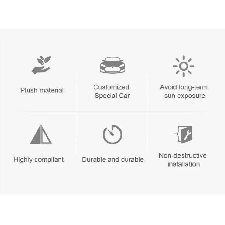 For Dacia Duster 3 2024 2025 2026 Car Dashboard Cover Flannel Mat Avoid Light Pad Dacia Duster 2024 Accessories