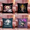 Animal AAxolotls Cushion Cover Premium Comfort Reversible Pillow Cove Two In One Design for Any Room  Car Interior