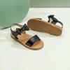 Girls' Summer Beach Bow Sandals - Versatile Open-Toe Princess Shoes