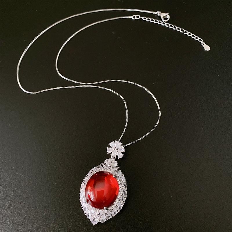 Jewelry Dan Shape Treasure Pendant 18 * 20 Ring 13 * 18 Earrings 10 * 12 Women'S Set