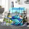 Benutzerdefinierter Name Monster AG Abenteuer Flanell Decke für Super Weiche Niedliche Komfort Decke für Reise Bettwäsche Couch Sofa Decke