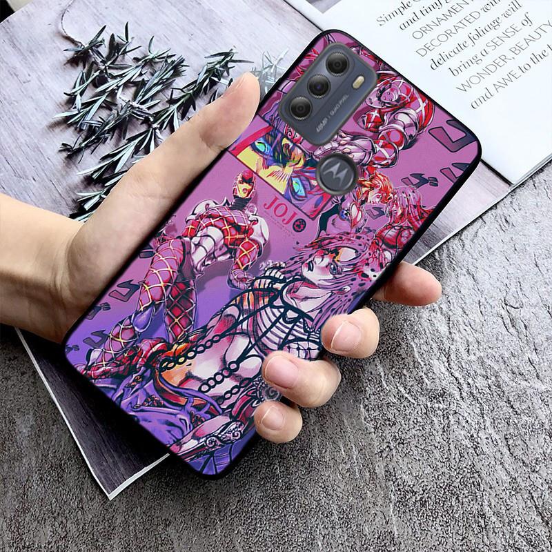 Phone Case For Moto G86 G85 G75 G15 G05 G56 G72 G53 G54 G84 G60 G31 G32 G24 G 5G G Play JoJo's bizarre adventure
