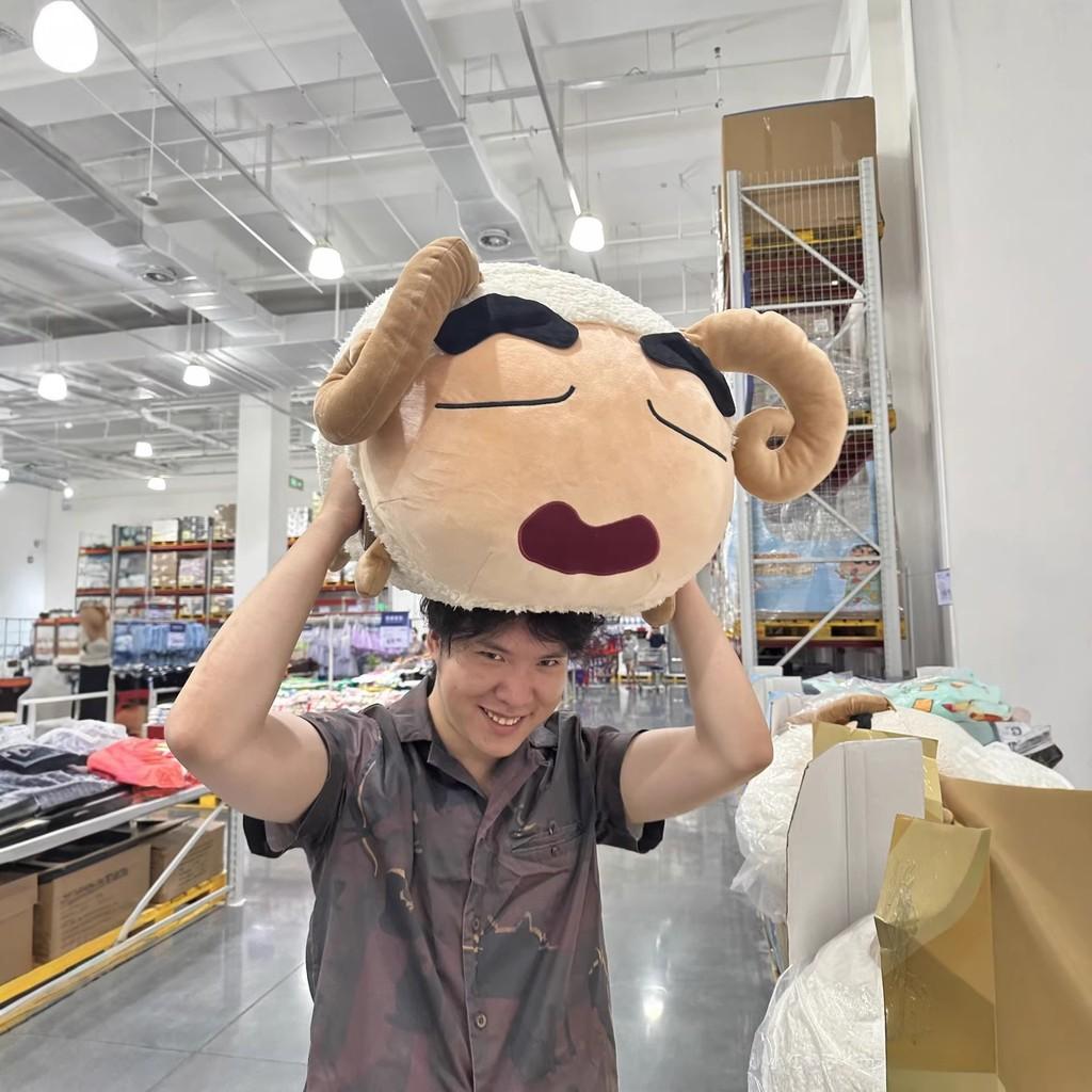 Crayon Shinchan Cartoon Plush Pillow With Pp Cotton Filling For Girls Girls Gift