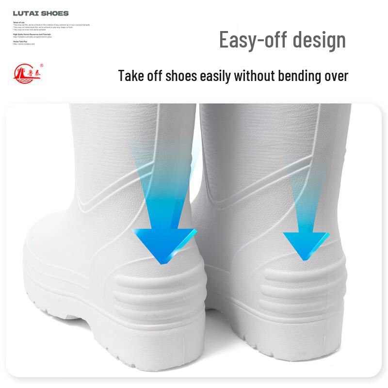 Lutai EVA Insulated Anti-Slip High-Tube Rain Boots