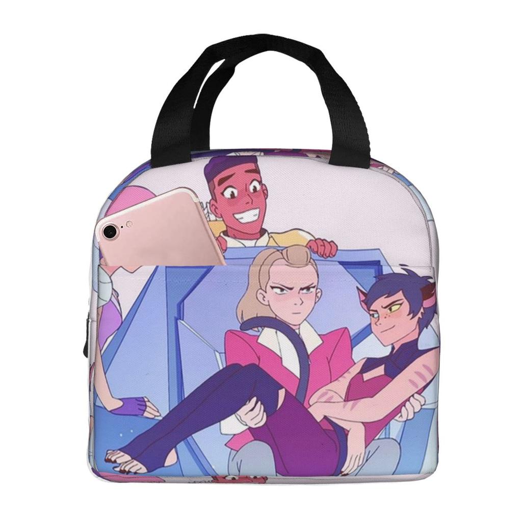 Best Friend Squad She-Ra And The Princesses Of Power Insulated Lunch Bag for Women Children Food Boxes Thermal Lunch Box Tote