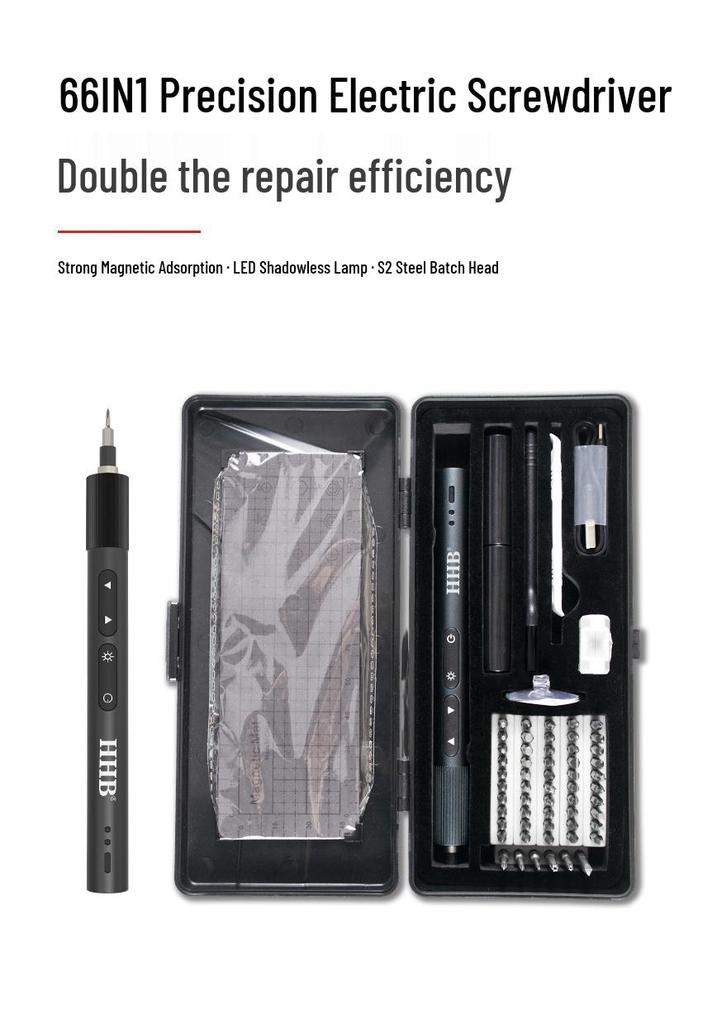 Good Partner Rechargeable Precision Screwdriver Set for Household & Mobile Repairs