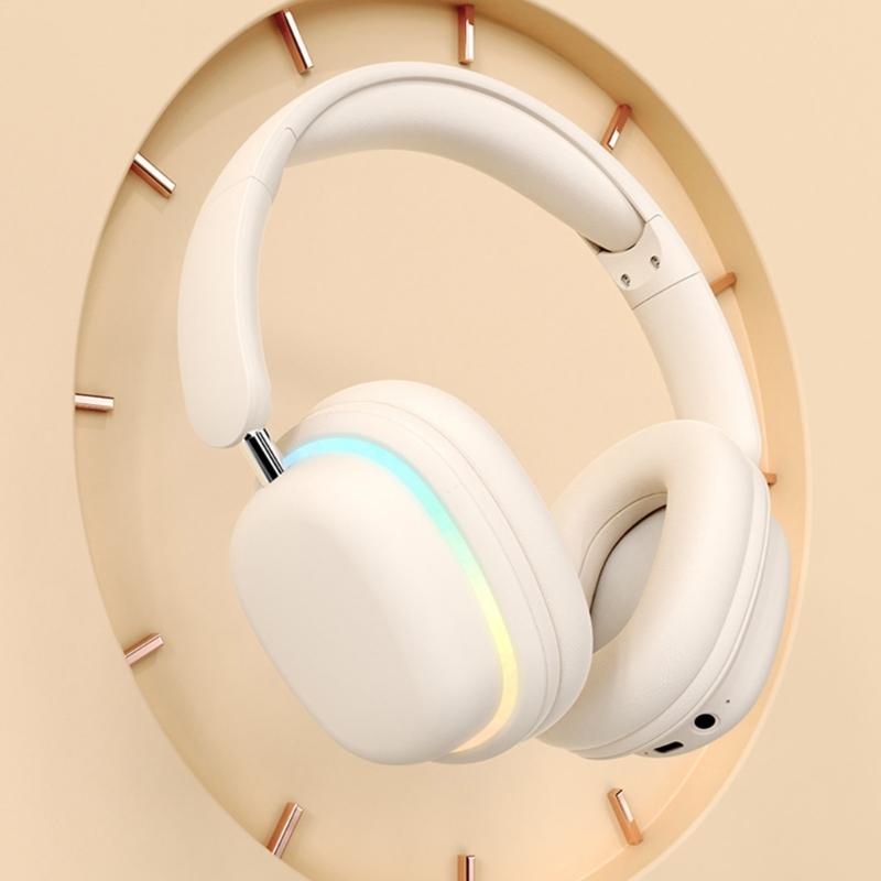 Bluetooth-compatible Headphones Wireless Bluetooth-compatible Foldable Headphones Over Ear for Travel Cellphone PC