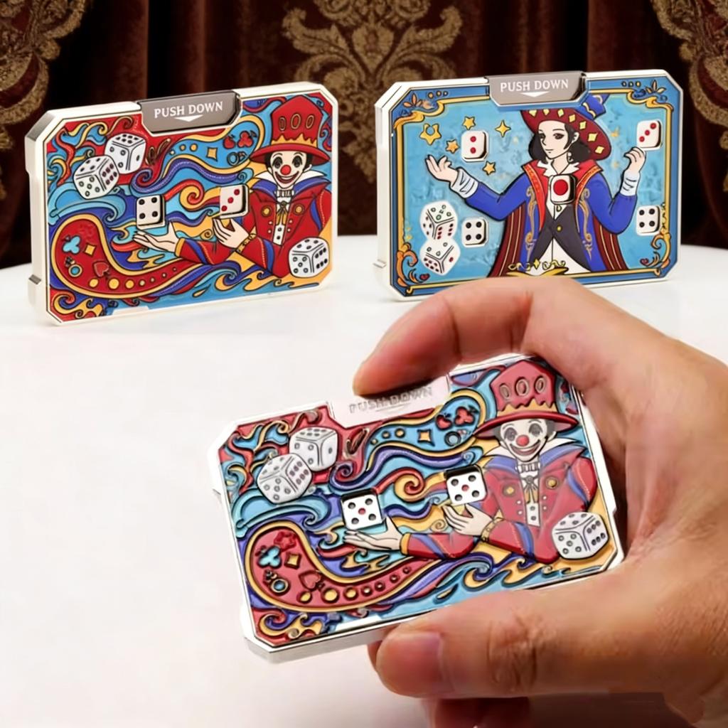 Metaltern Tema Tryk Roterende Fidget Rulle Spinner EDC Kontorbord Stressaflastning Legetøj Festspil Bærbar Aflastningsværktøjer Voksne