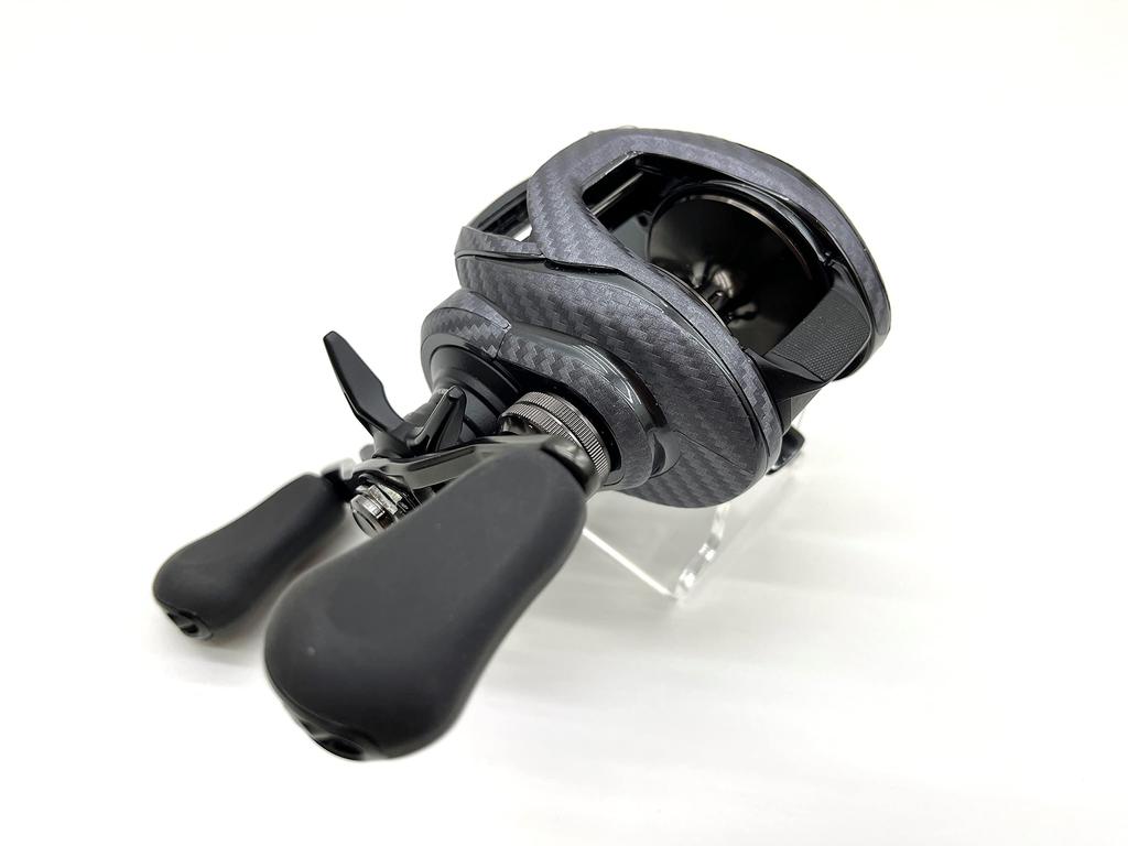 CUSTOM YOROI Custom Decal for 21 Tatula 300TW and 23 Saltist TW300 Baitcasting Scratch Protection SEAT.JP Reels, (Silver, Left-Handed)