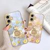 Lucky Bag of Blessings For iPhone 17 Pro Max 16 16E 15 14 13 Plus 12 mini 11 15Pro 17 Air XR X 17ProMax Golden glass phone case