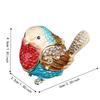 Metal Material Metal Hinged Jewelry Box Mini Size Animal Statue Jewelry Holder  For Earrings