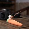1PCS Cartoon Creative Desktop Incense Holder Tray Home Mini Incense Resin Incense Burner Desktop Ornaments