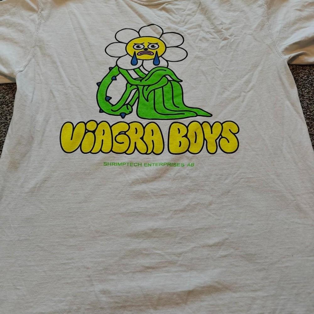 Viagra Boys Band Gif For Fan 1-Sided WHite Shirt Unisex S-5XL SG920