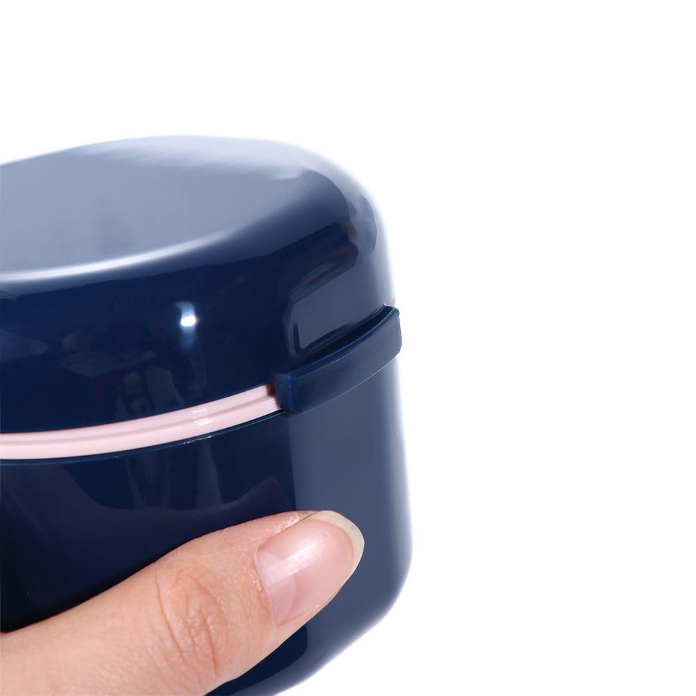 Retainer Unisex Denture Storage False Tooth Bath Case Travel Washing Storage Braces Storage Box