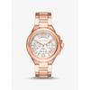 Oversized Camille Rose Gold-Tone Watch MK7271