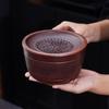 Premium Purple Clay Jianshui Ceramic Tea Wastewater Bowl & Storage Pot Holder