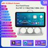 Radio samochodowe 9 "2 Din 4G-LTE WiFi dla Ford Focus Exi MT 2 3 Mk2 Mk3 2004-2011 odtwarzacz multimedialny Android 12 nawigacja GPS inteligentny ekran jednostka główna