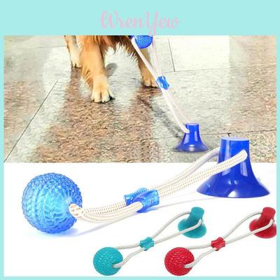 Durable Pet Molar Bite Toy With Firm Tug Rope Ball And Teeth Cleaning Features