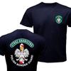 Summer New Polish National Border Guard Patrol Military Fan SG Same Printed Cotton Short Sleeve T Oversized T Shirt